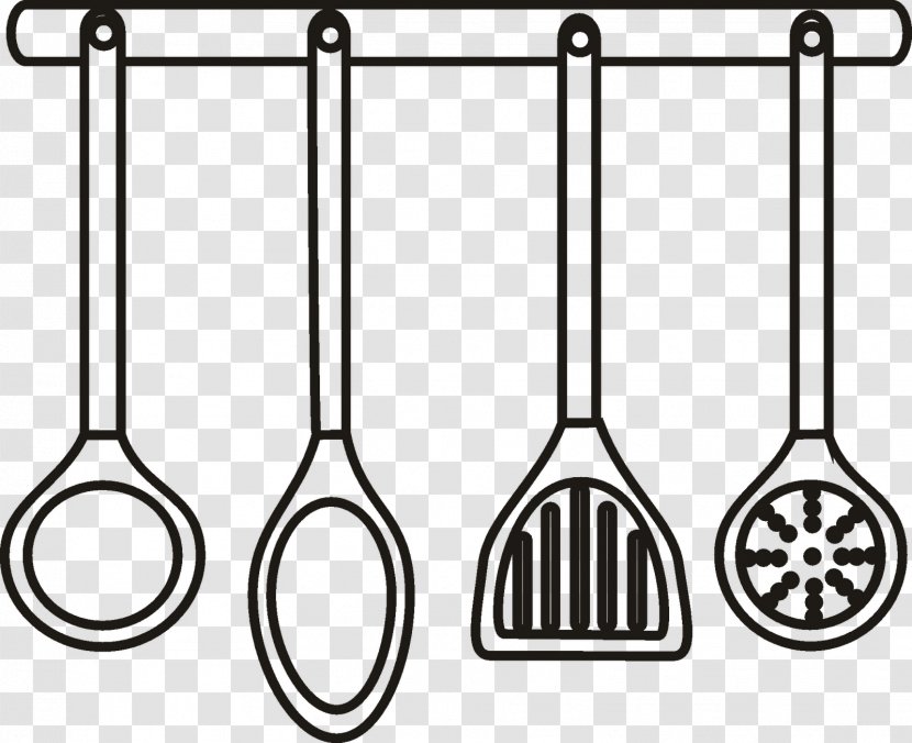 Kitchen Utensil Drawing Tool Room - Child Transparent PNG