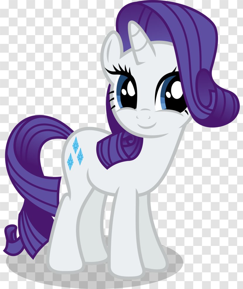 Rarity Rainbow Dash Pinkie Pie Applejack Pony - Violet - My Little Transparent PNG