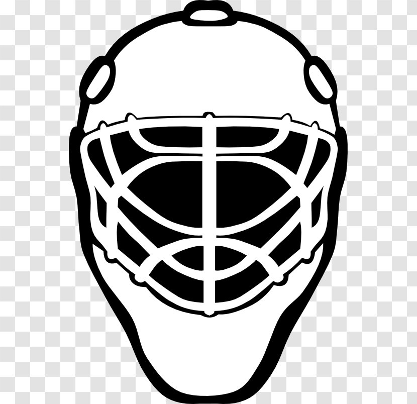 Goaltender Mask Hockey Sticks Clip Art - Symmetry - Whitening Creative Transparent PNG