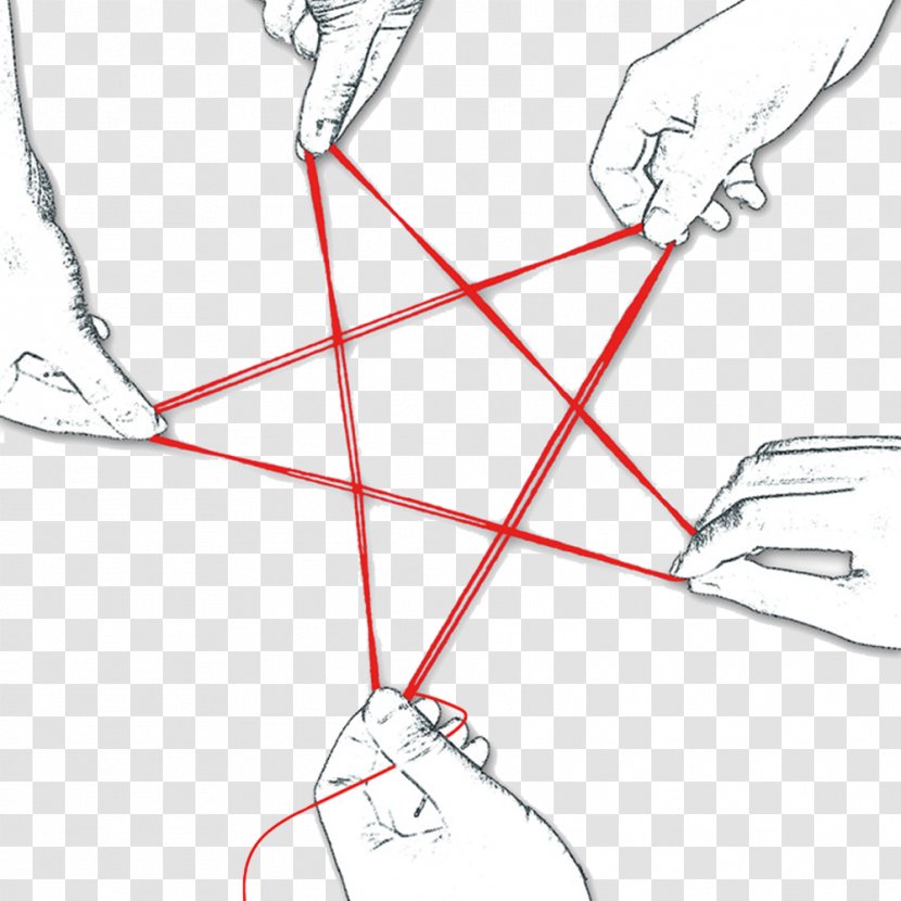 Teamwork Business Poster Collaboration - Heart - Line Hand Fight Pentagram Transparent PNG