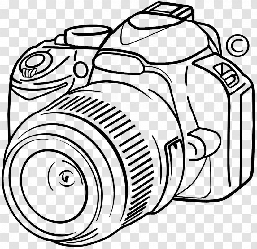 Drawing Camera Photography Painting - Cartoon - Digital Transparent PNG
