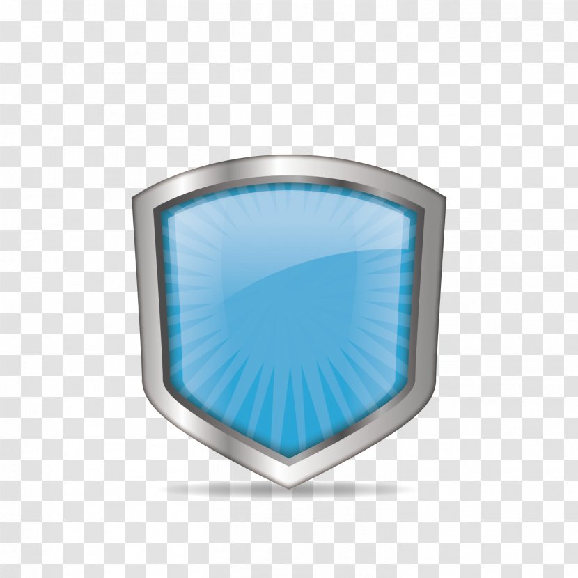 Euclidean Vector Icon - Blue - Color Texture Shield Transparent PNG