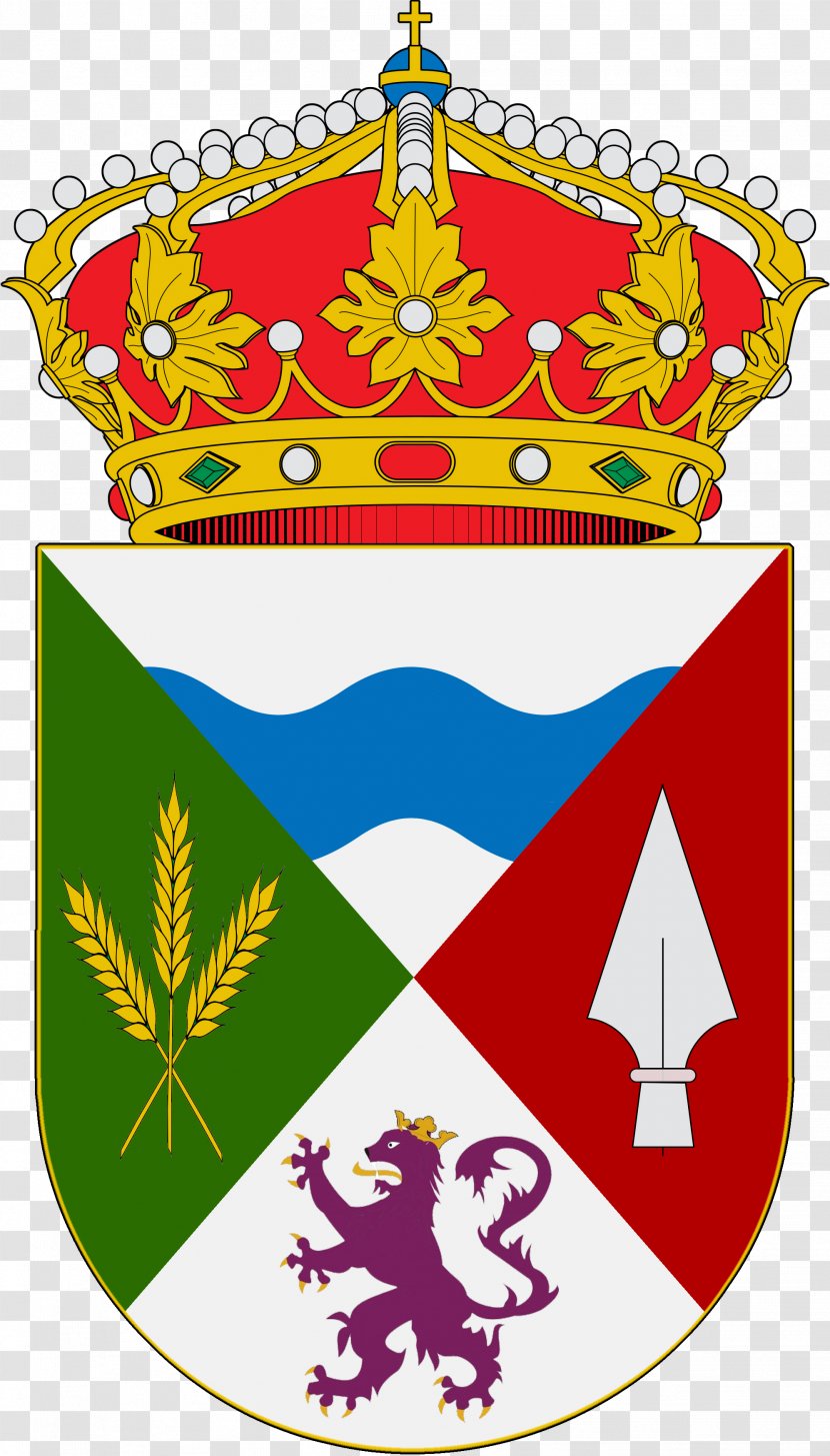 Coat Of Arms Spain Province Salamanca Escutcheon Crest - Artwork - Leones Transparent PNG