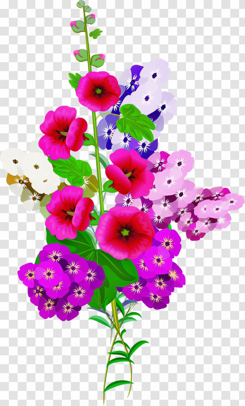 Flower Flowering Plant Petal Pink - Magenta Bouquet Transparent PNG