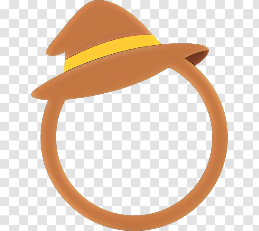 Cowboy Hat - Orange - Fedora Transparent PNG