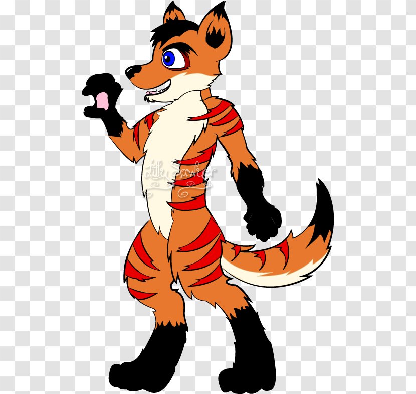 Red Fox Cat Dog Mammal Clip Art - Carnivoran Transparent PNG