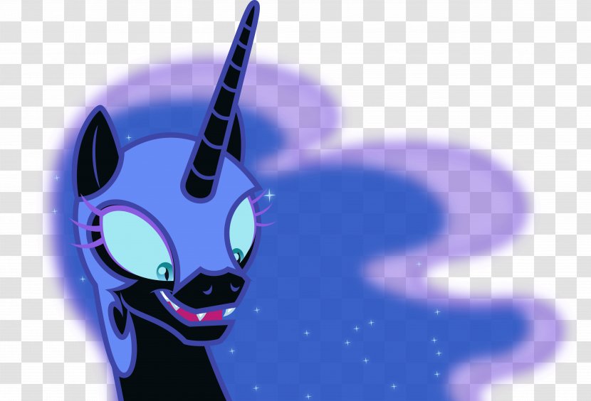 Princess Luna Rainbow Dash Twilight Sparkle Rarity Pony - My Little Friendship Is Magic - Moon Transparent PNG