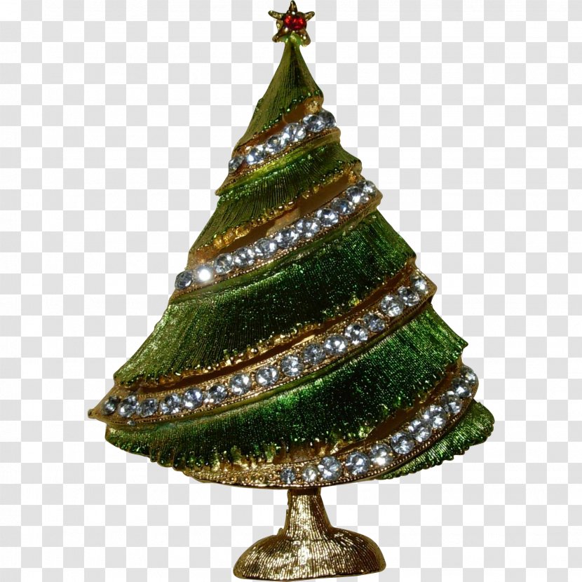 Christmas Tree Spruce Ornament Fir - Golden Neon Transparent PNG