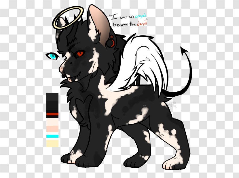 Cat Dog Horse Legendary Creature - Carnivoran - Devil Angel Transparent PNG