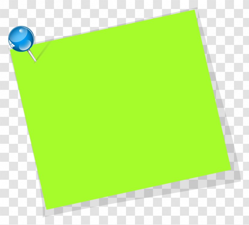 Paper Post-it Note Green Envelope Notebook - Yellow Transparent PNG