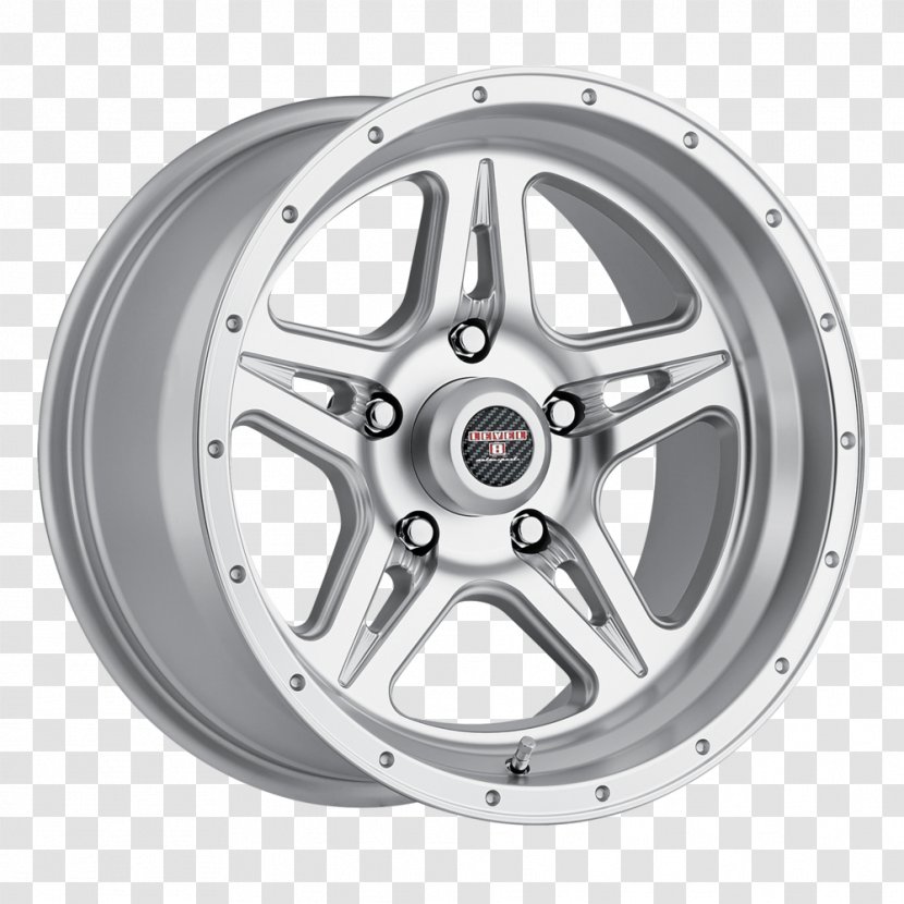 Alloy Wheel Silver Custom Rim - Auto Part - Level Transparent PNG