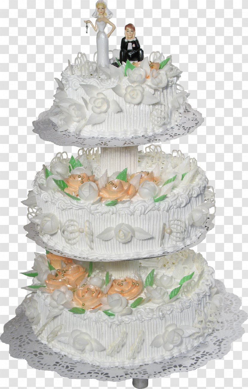 Torte Wedding Cake Sugar - Pasta Transparent PNG