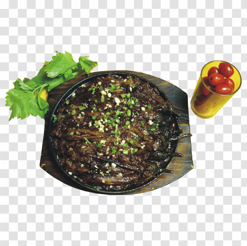 Eggplant Vegetarian Cuisine Vegetable Icon - Dish - Iron Transparent PNG
