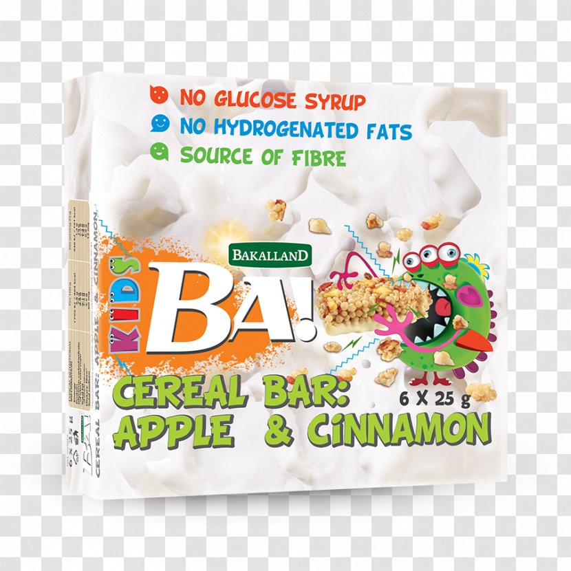 Breakfast Cereal Vegetarian Cuisine Energy Bar Bakalland - Bars Transparent PNG