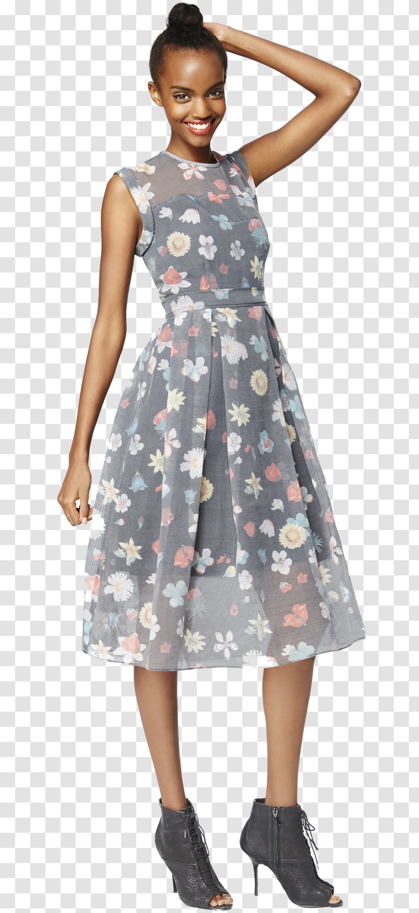 Fashion Skirt Dress Sleeve Pattern Transparent PNG