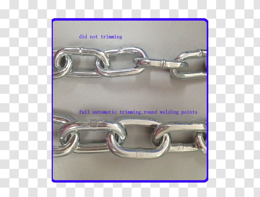 Chain Silver Steel Font Transparent PNG