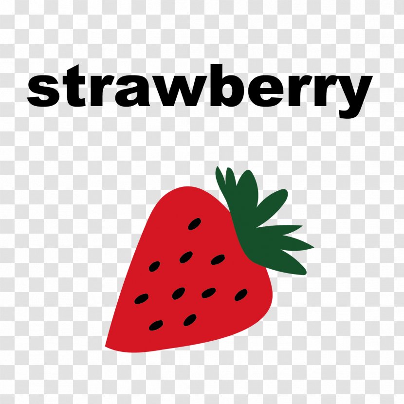 Strawberry Illustration Clip Art スーパーフードキヌア200g Flashcard - Printing Transparent PNG