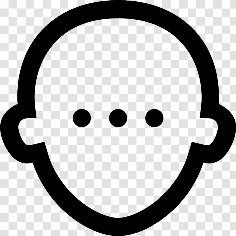 Smiley Face Background - Pleased - Oval Sticker Transparent PNG