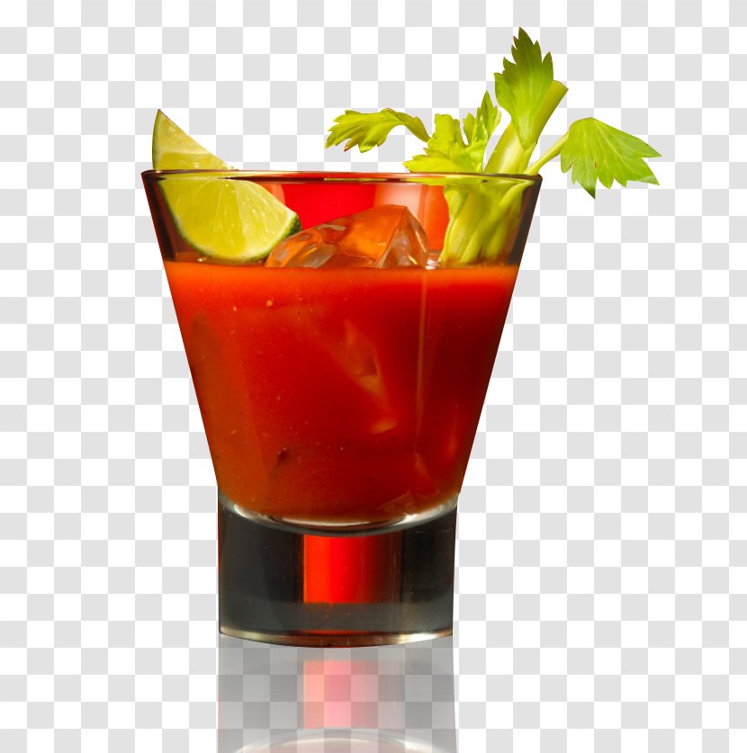 Bloody Mary Cocktail Fizzy Drinks Margarita Tomato Juice - Watercolor Transparent PNG