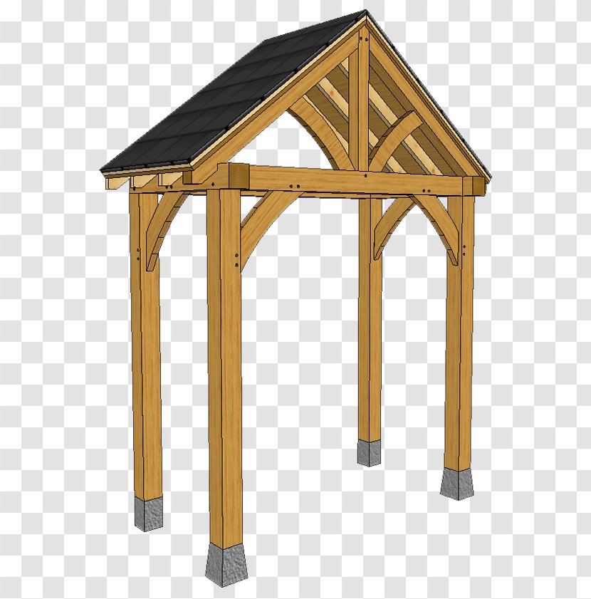 Porch Roof Shed Truss /m/083vt - Post - Gazebo Transparent PNG