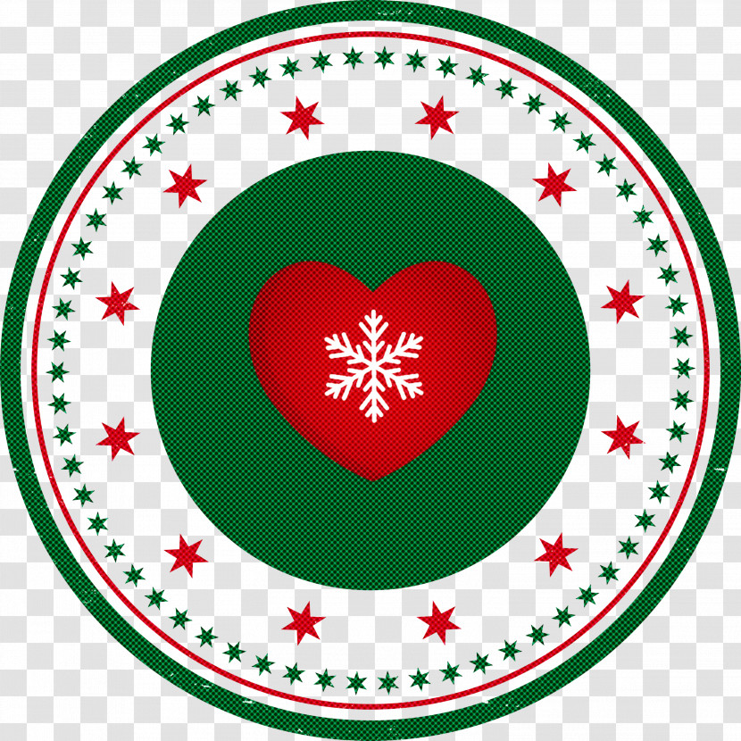 Christmas Stamp Transparent PNG