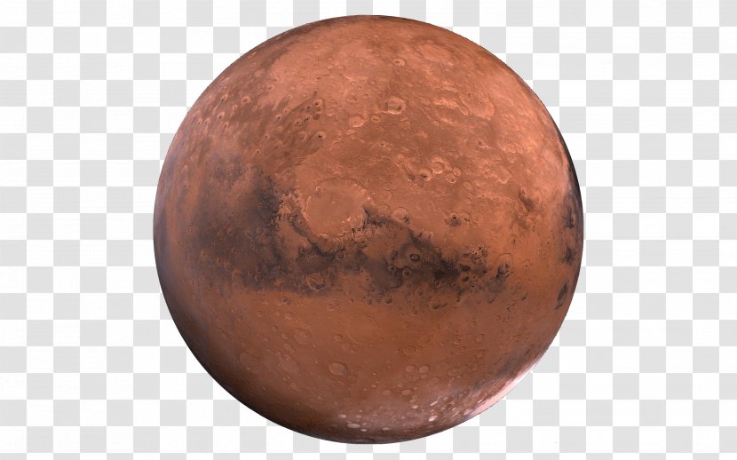 Planet Copper Sphere Mars Transparent PNG