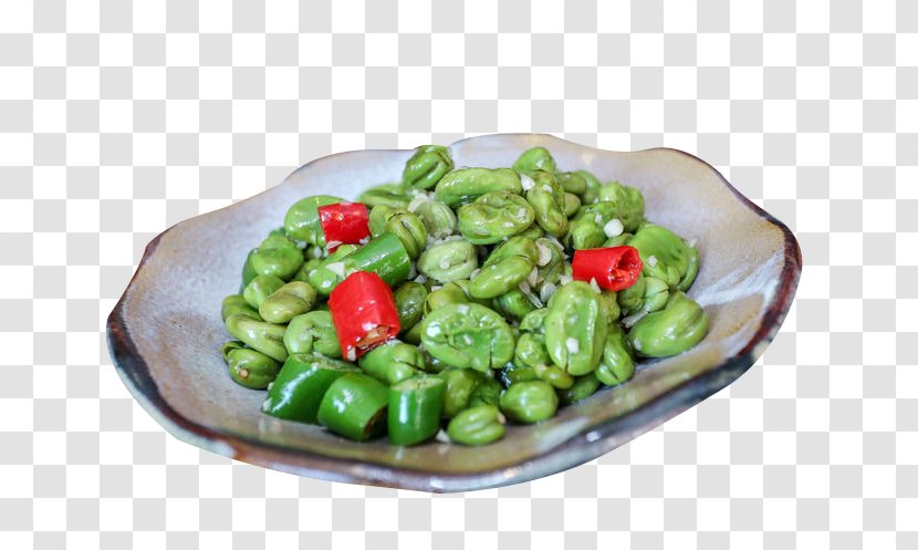 Edamame Vegetarian Cuisine Broad Bean - Dual Pepper Beans Transparent PNG