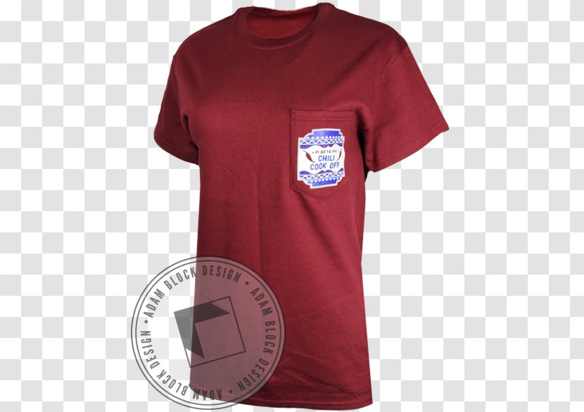 T-shirt Clothing Jersey Sleeve - Delta - Chili Block Transparent PNG