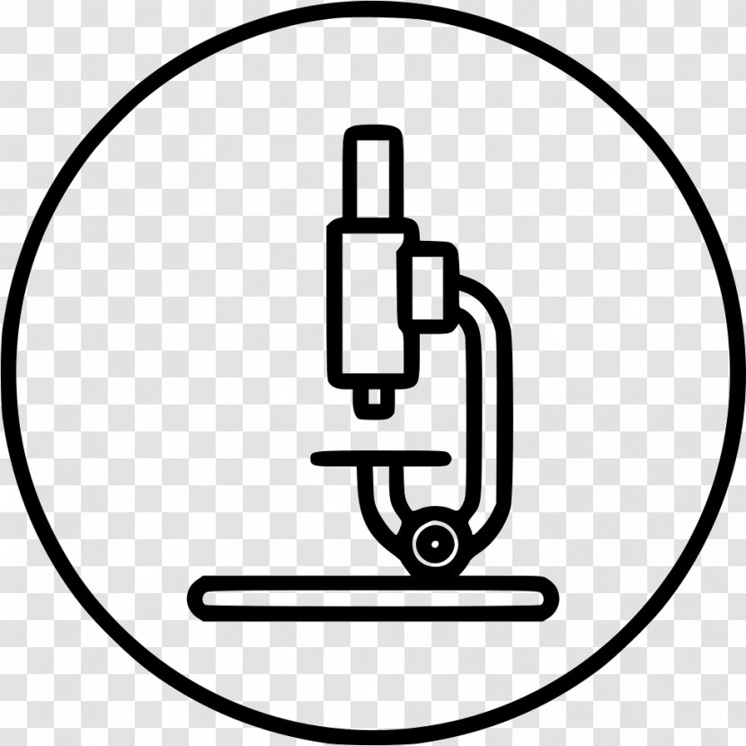 Science Clip Art - Line - Microscope Transparent PNG
