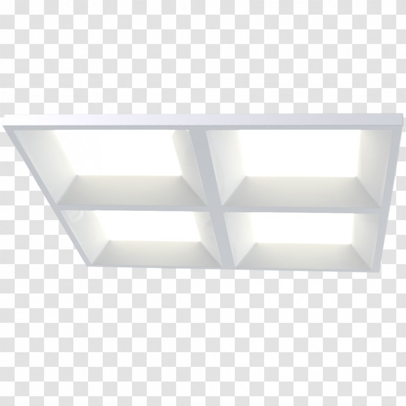 Shelf Rectangle - Light - Angle Transparent PNG