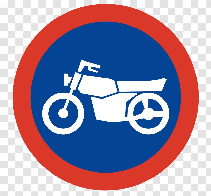 Traffic Sign Motorcycle Road Signs In Argentina Logo Bicycle - Moped Transparent PNG