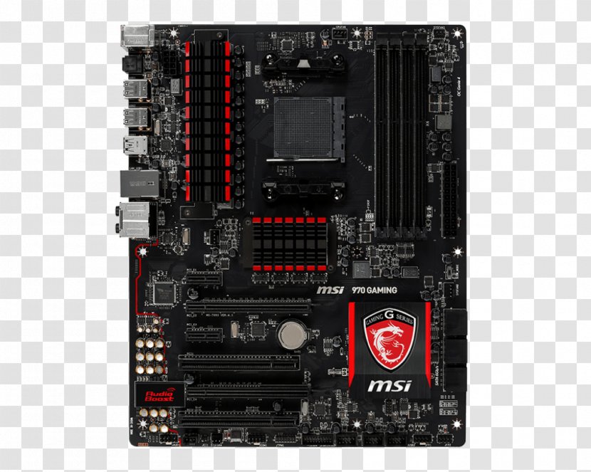 Motherboard Socket AM3+ ATX CPU - Microstar International Transparent PNG