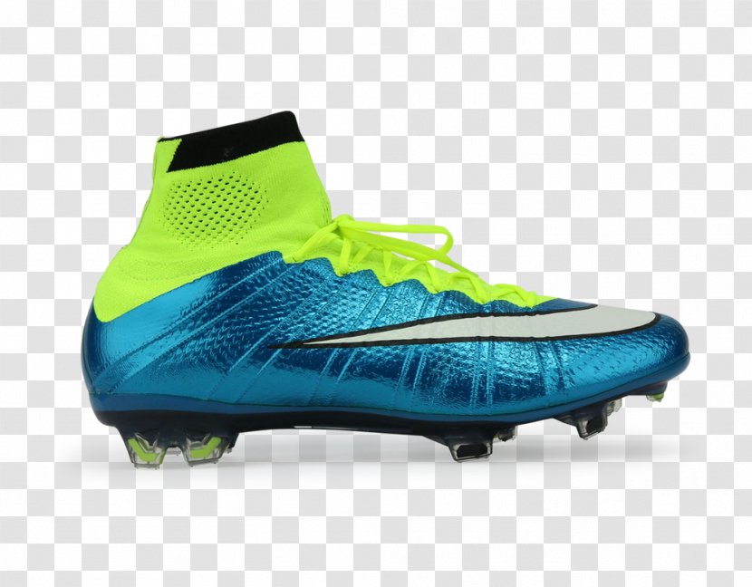 Nike Mercurial Vapor Cleat Football Boot Tiempo - Synthetic Rubber - Blue Soccer Ball Field Transparent PNG