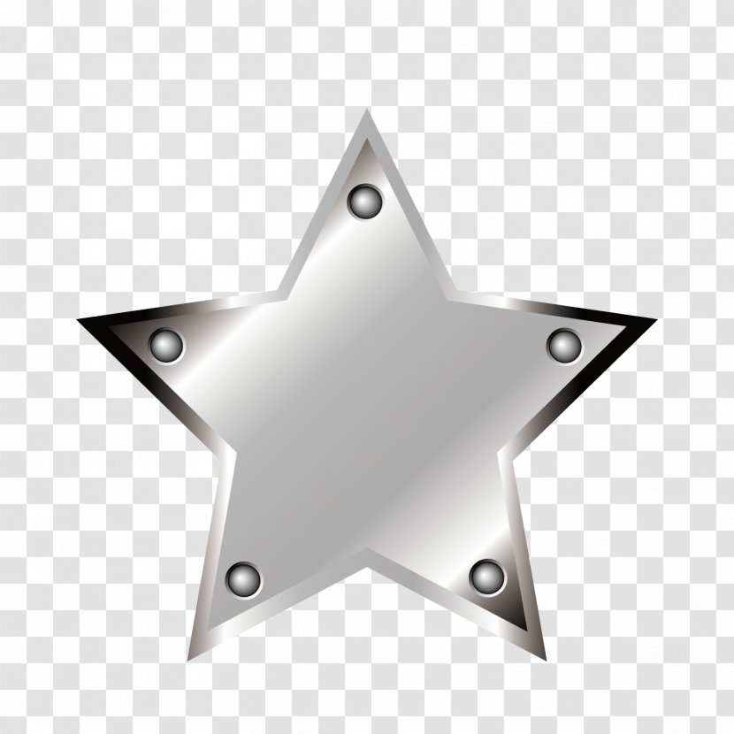 Metal Star - Map Transparent PNG