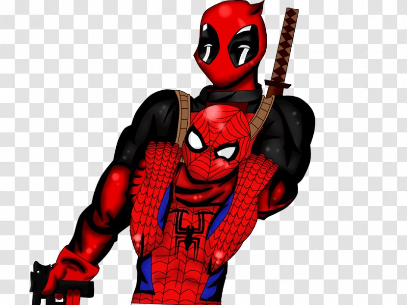Deadpool Spider-Man Marvel Heroes 2016 Venom Superhero - Watercolor Transparent PNG