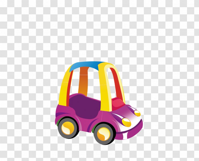 Toy Trompo Game Clip Art - Top - Cartoon Car Transparent PNG