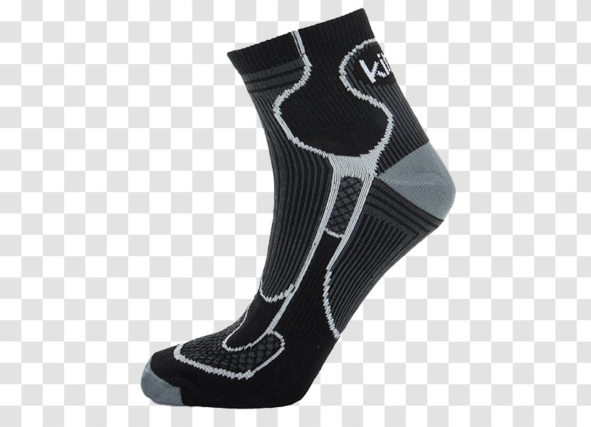 Sock Clothing Accessories Shoe Cotton - Silhouette - Aerobik Transparent PNG
