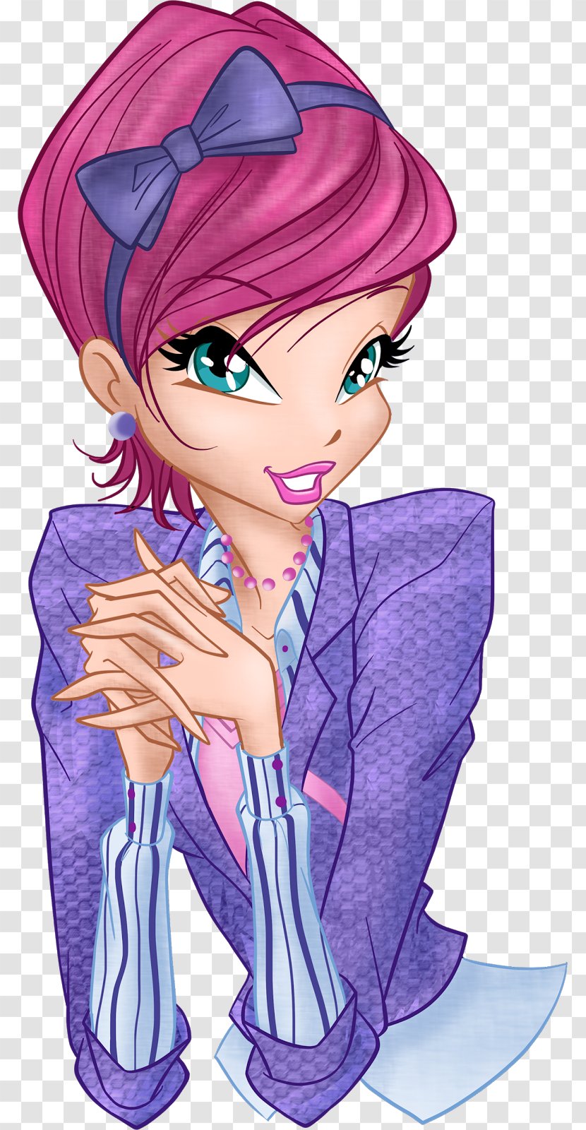 Tecna Flora Bloom Musa Winx Club: Believix In You - Watercolor - Pagina Transparent PNG