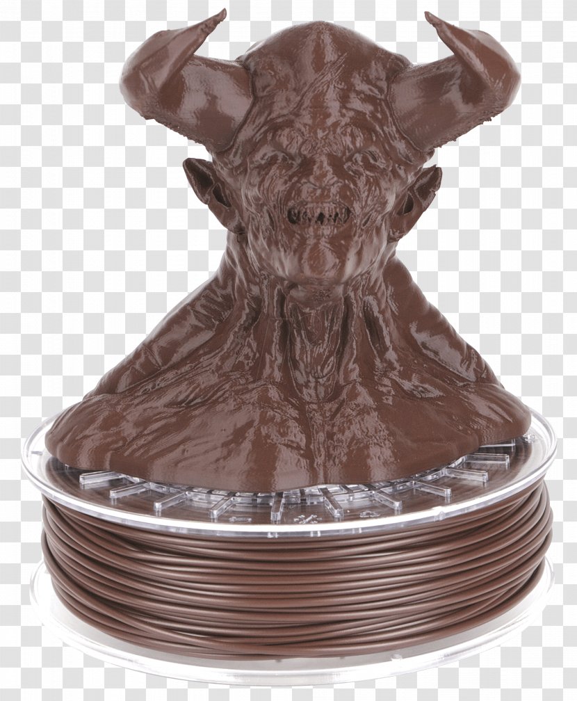 Brown Polylactic Acid 3D Printing Filament Chocolate ColorFabb - Polyhydroxyalkanoates Transparent PNG