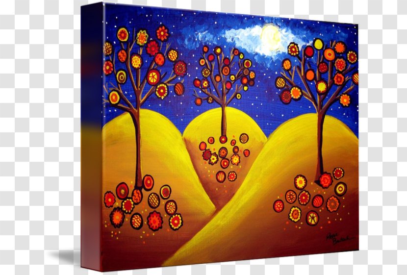 Modern Art Acrylic Paint Painting Heart Transparent PNG