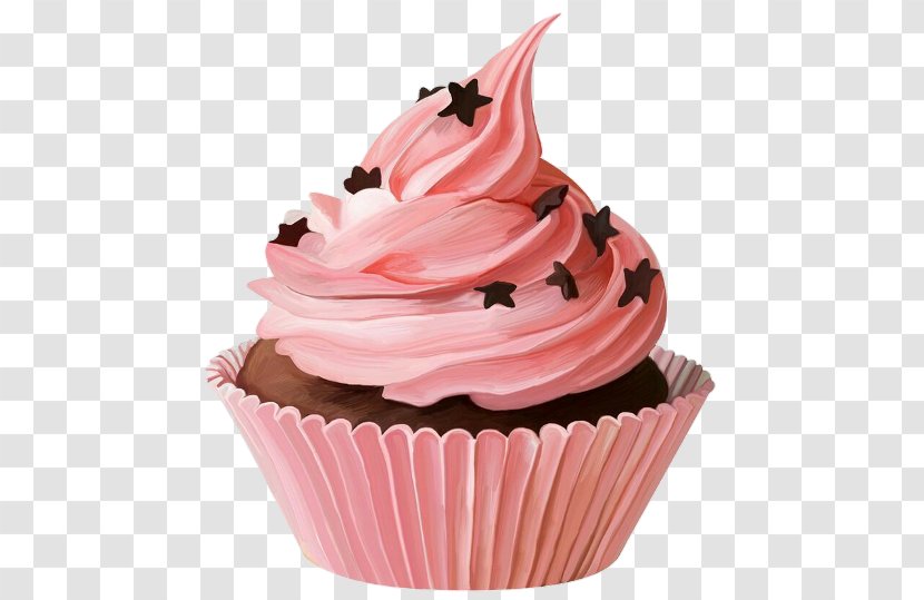 Cupcakes And Muffins Party Cup Cakes Chocolate Cake - Cupcake Transparent PNG