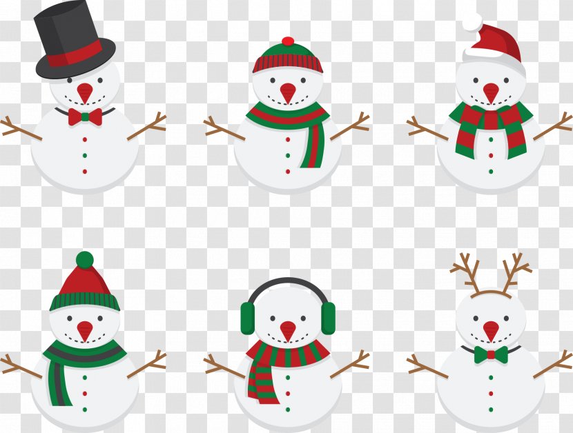 Christmas Ornament Snowman Hat - Wearing A Transparent PNG