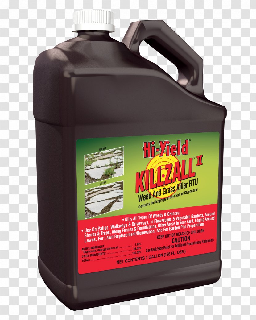 Herbicide Weed Control Lawn Insecticide - Glyphosate - Garden Plan Transparent PNG