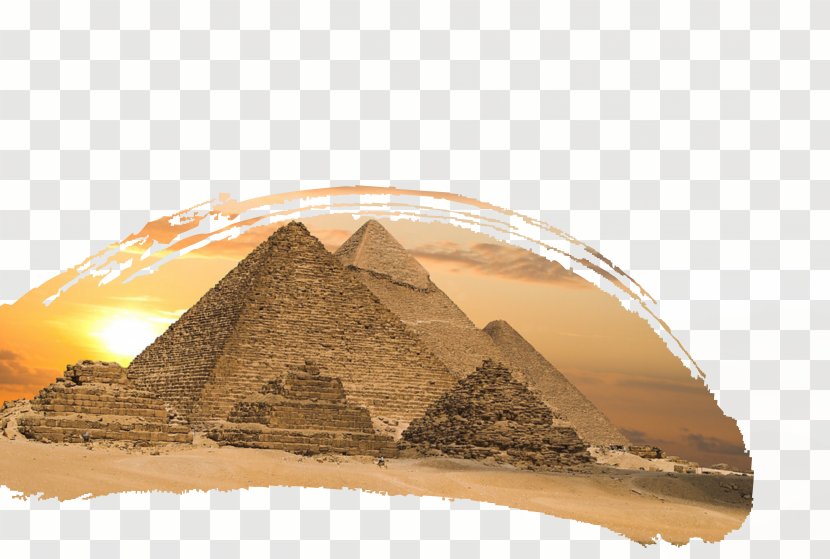 Great Sphinx Of Giza Pyramid Menkaure Djoser Egyptian Pyramids - Ink Mountain Transparent PNG