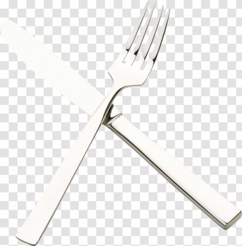 Cutlery Tool Tableware - Knife And Fork Transparent PNG