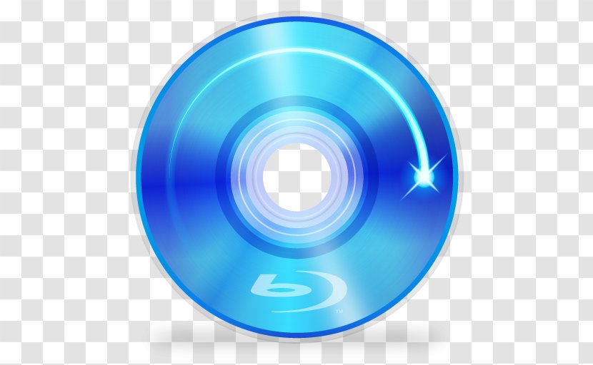 Blu-ray Disc Compact ISO Image DVD - Blue - CD Transparent PNG