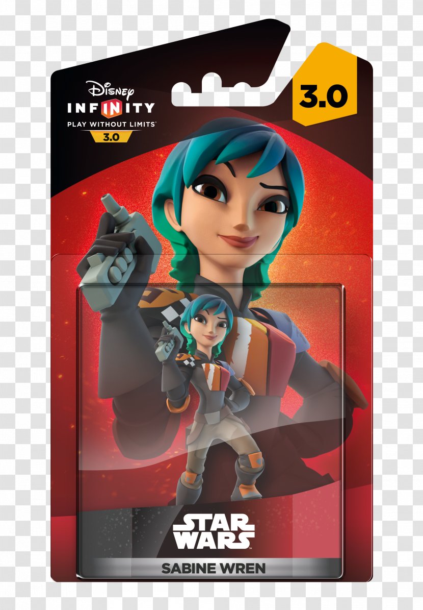 Disney Infinity 3.0 Sabine Wren Kanan Jarrus Infinity: Marvel Super Heroes Ezra Bridger - Character - Star Wars Transparent PNG