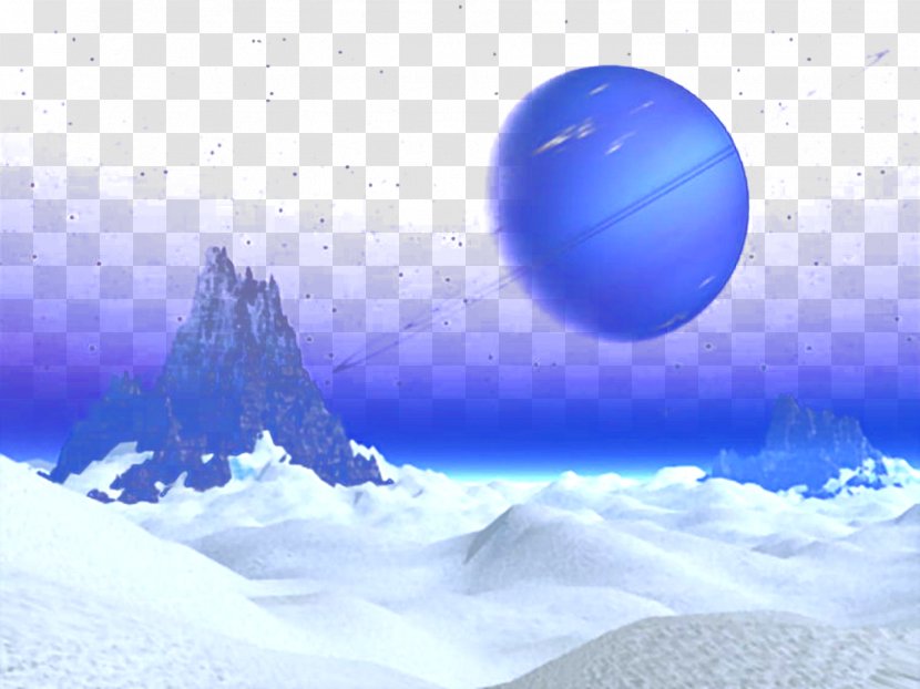 Sky Triton Surface Neptune Planet Transparent PNG