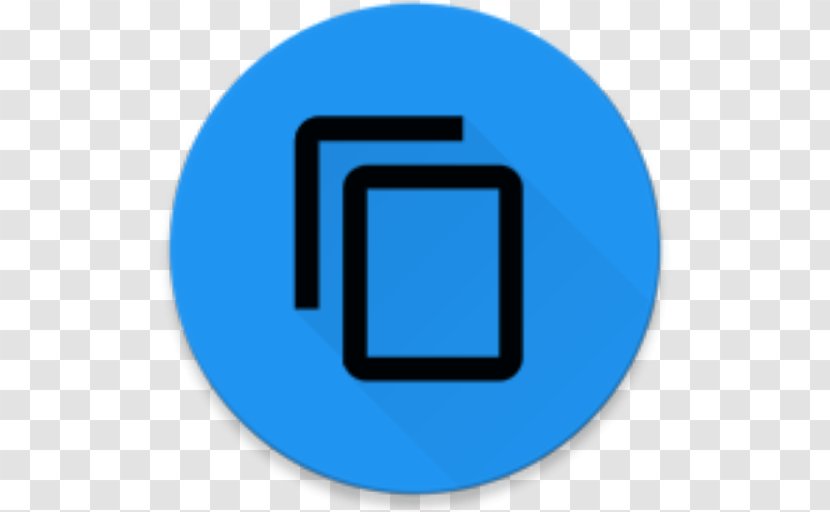 Meter Square Font - Electric Blue - Design Transparent PNG