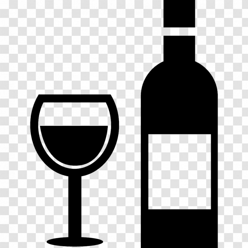 Wine Restaurant Bar Drink Hotel - Silhouette - General Merchandise Transparent PNG